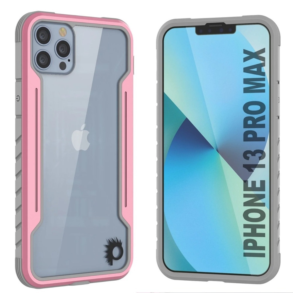 PUNKCASE iPhone 13 Pro Max Case (Armor Stealth Series)